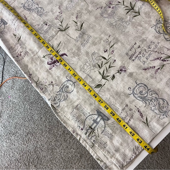 Vintage Sweet Jessie Dress Womens Small Petite Midi Floral 90s Y2K Linen Prarie - Picture 8 of 11